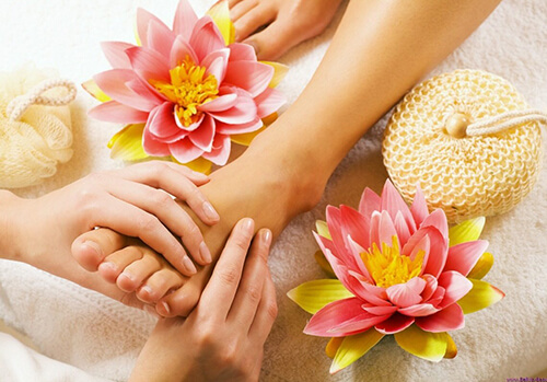 Bliss signature pedicure at Bliss Beauty Bar Lockport NY