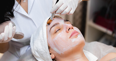 Nail salon service at Bliss Beauty Bar Lockport NY